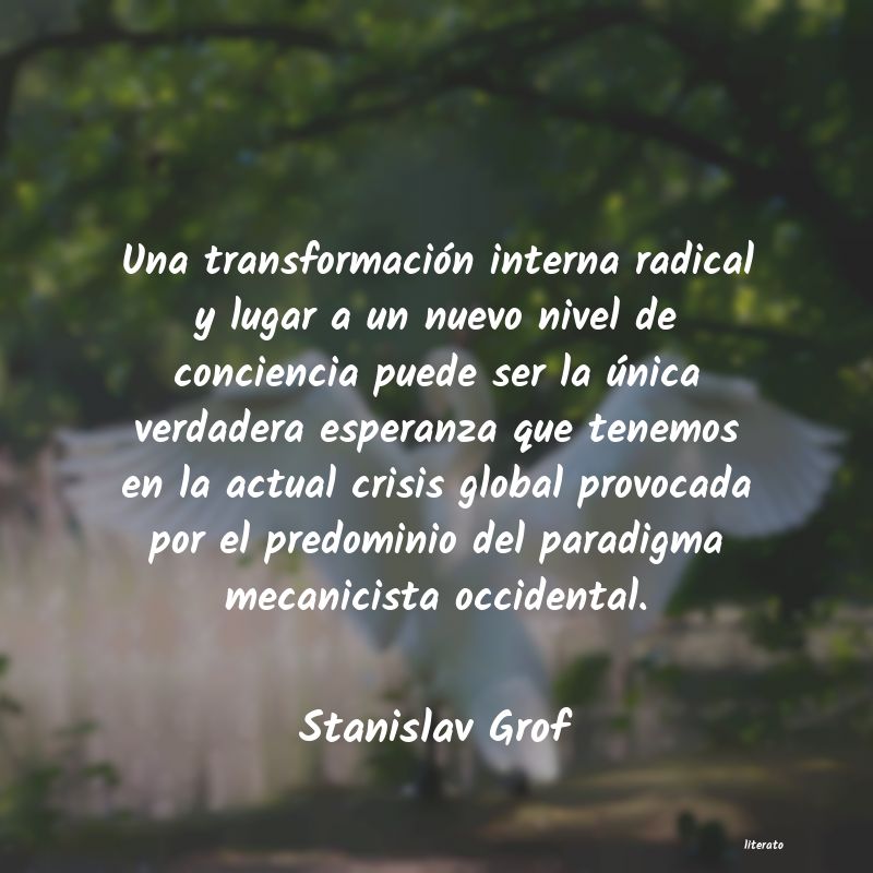 frases de Stanislav Grof