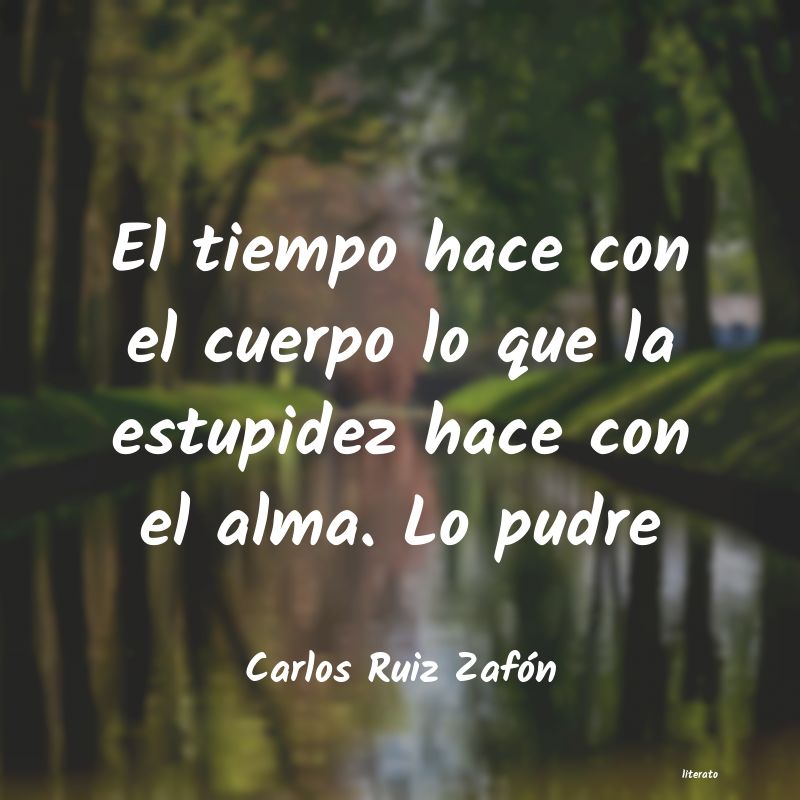 frases de Carlos Ruiz Zafón