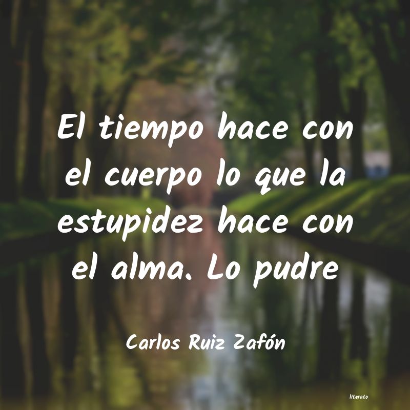 Frases de Carlos Ruiz Zafón