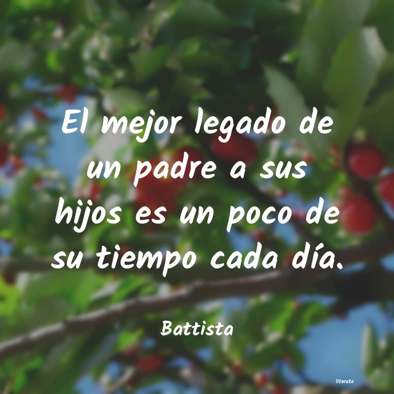 Frases de Battista