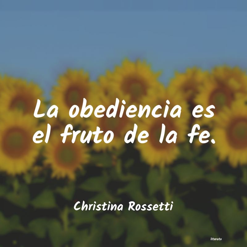 Frases de Christina Rossetti