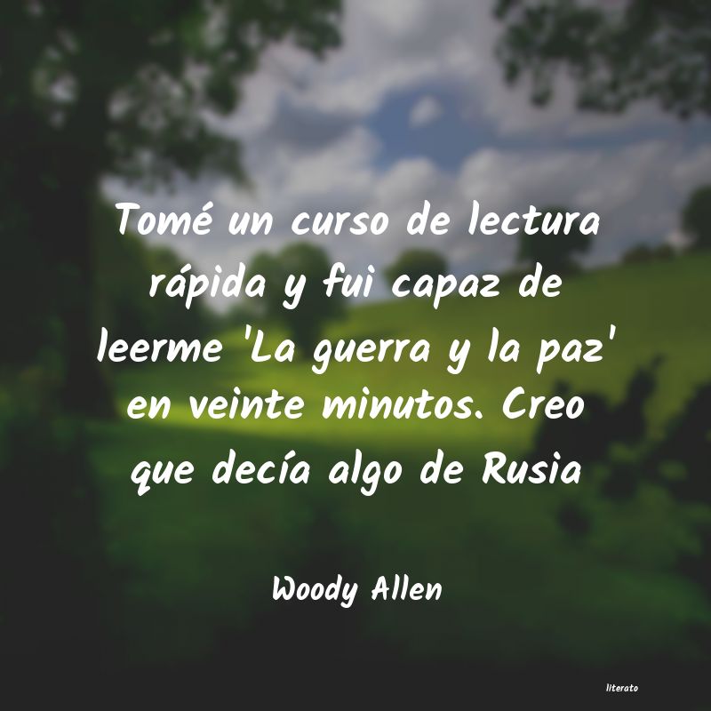 Frases de Woody Allen