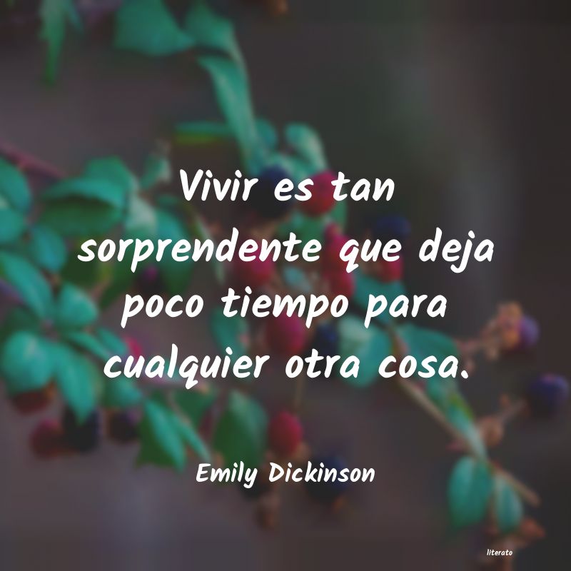 frases de Emily Dickinson