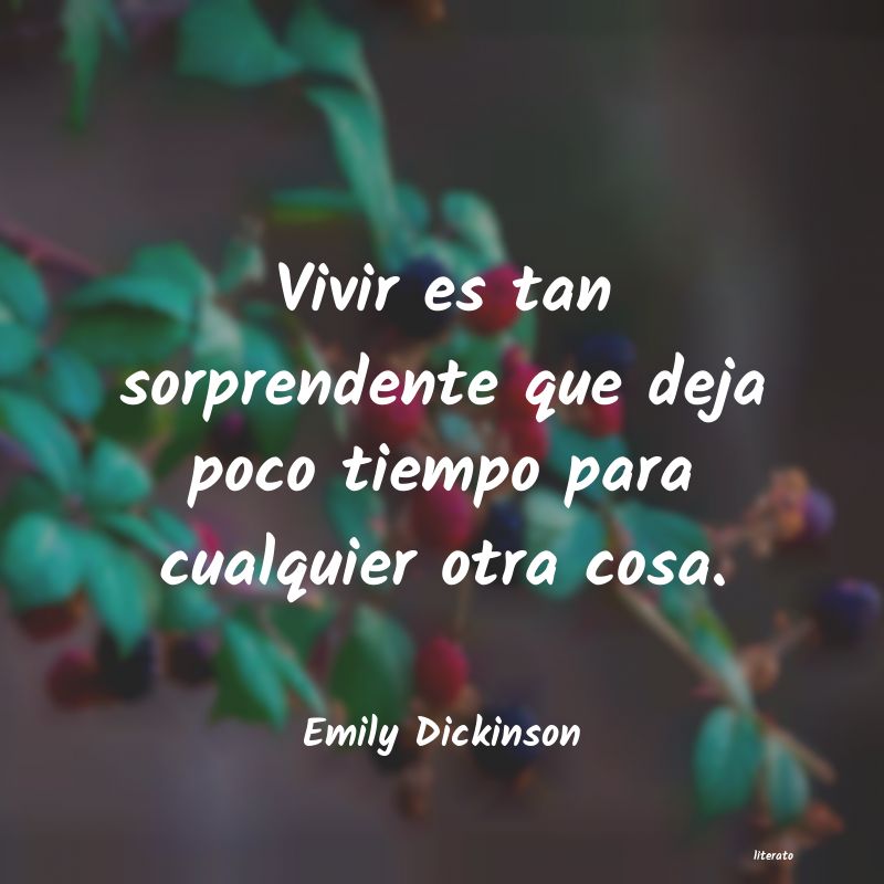 Frases de Emily Dickinson