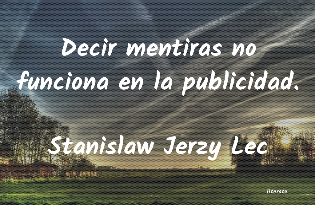 Frases de Stanislaw Jerzy Lec