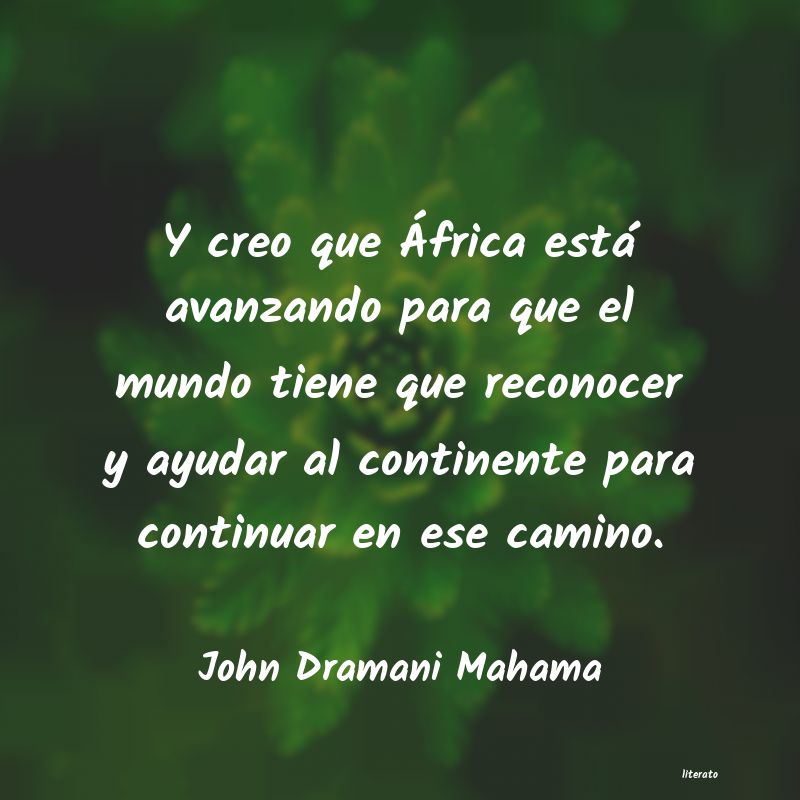 Frases de John Dramani Mahama