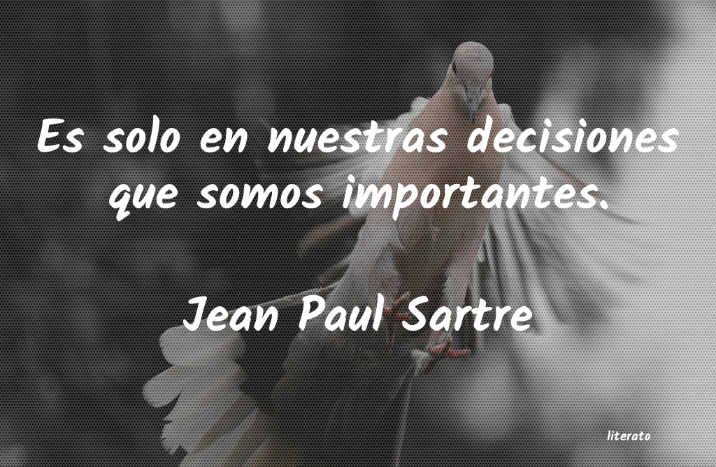 frases de Jean Paul Sartre