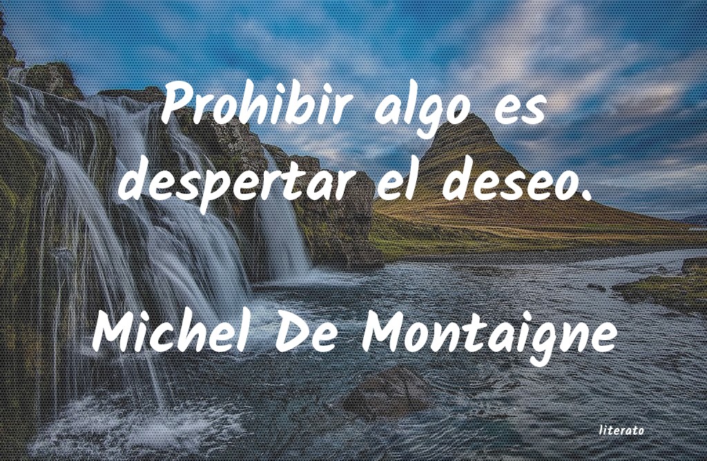 frases de Michel De Montaigne