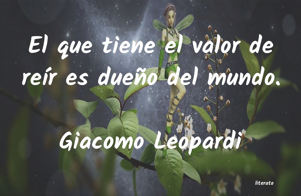 Frases de Giacomo Leopardi