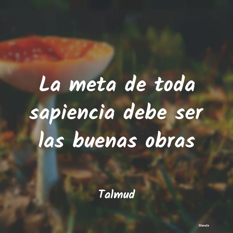 Frases de Talmud