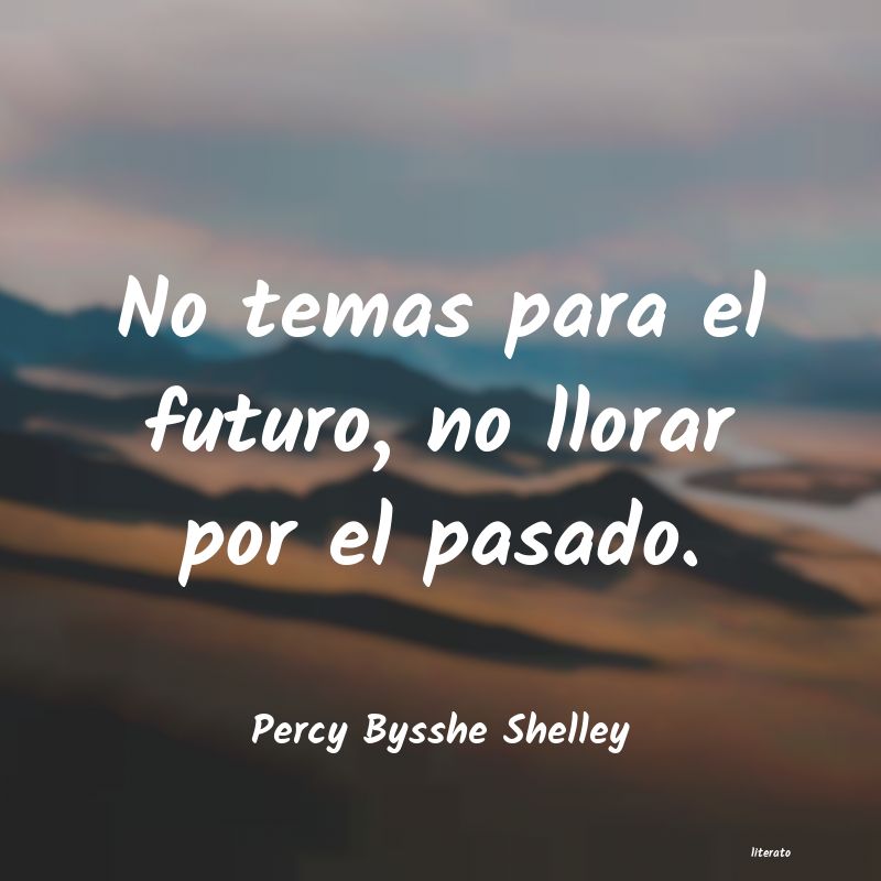 Frases de Percy Bysshe Shelley