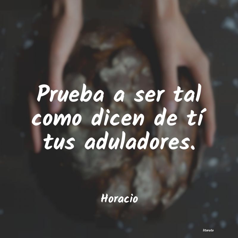 frases de Horacio