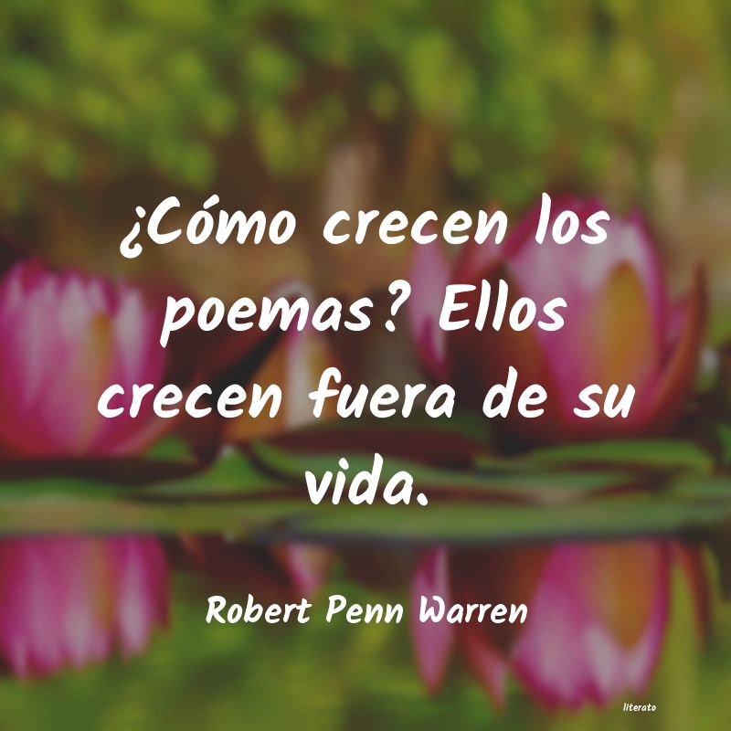 frases de Robert Penn Warren