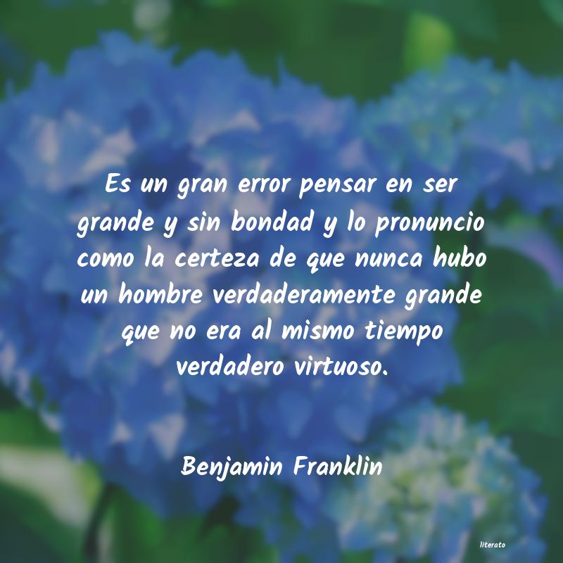 frases de Benjamin Franklin