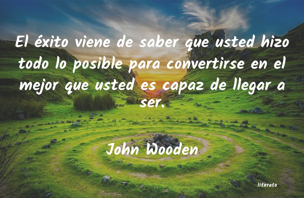 Frases de John Wooden