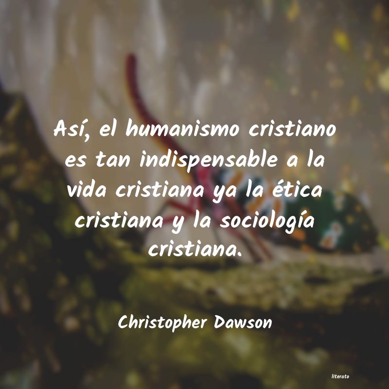 frases de Christopher Dawson