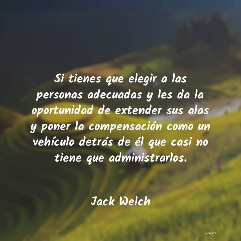 frases de Jack Welch