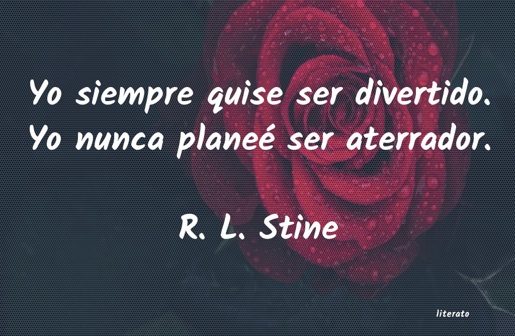 frases de R. L. Stine