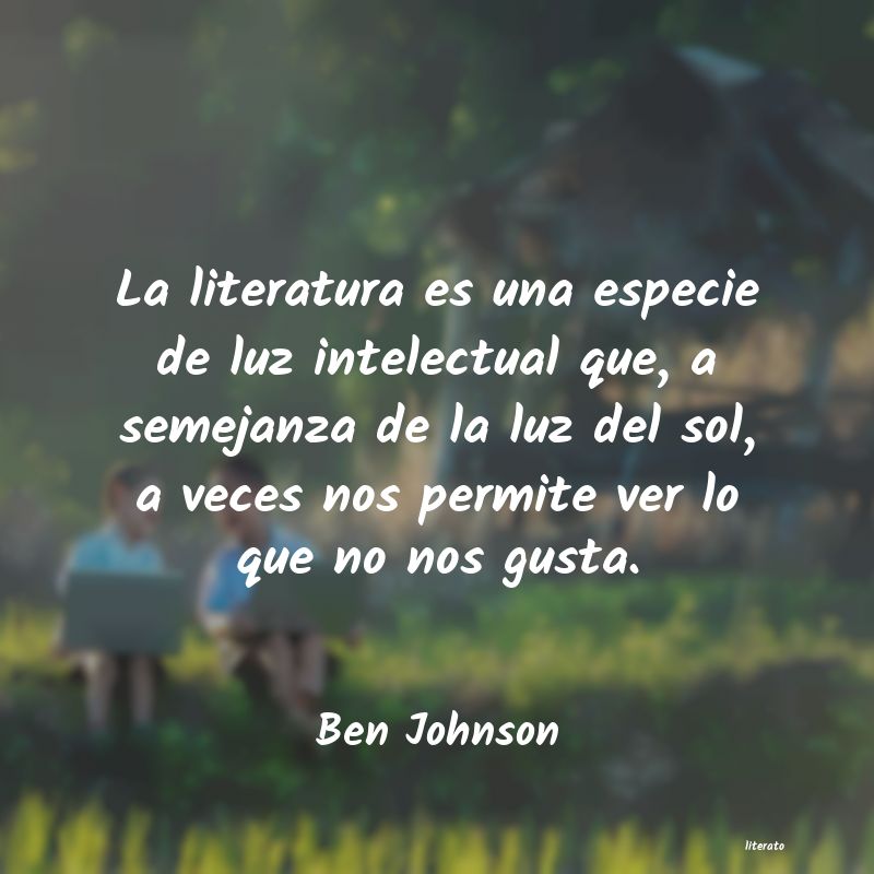 frases de Ben Johnson