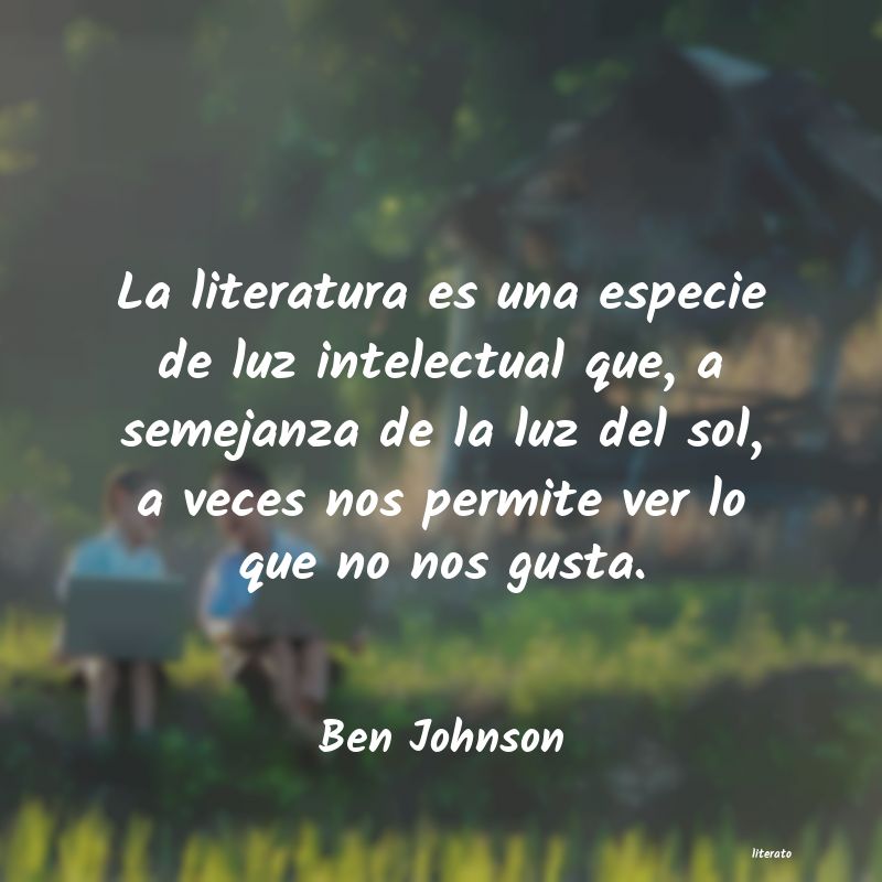 Frases de Ben Johnson