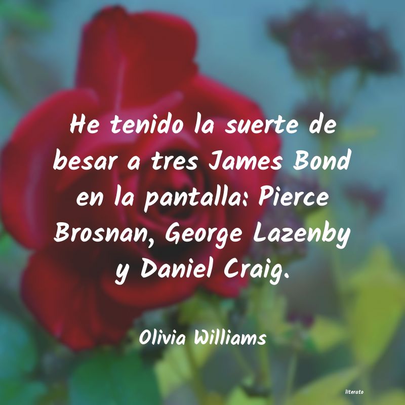 Frases de Olivia Williams