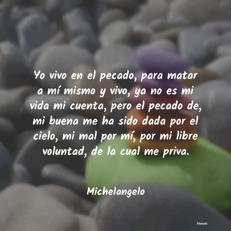 Frases de Michelangelo