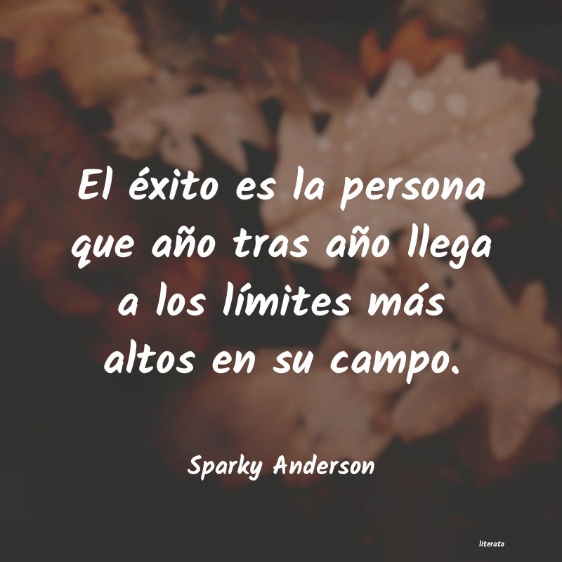 Frases de Sparky Anderson