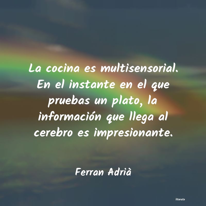 Frases de Ferran Adrià