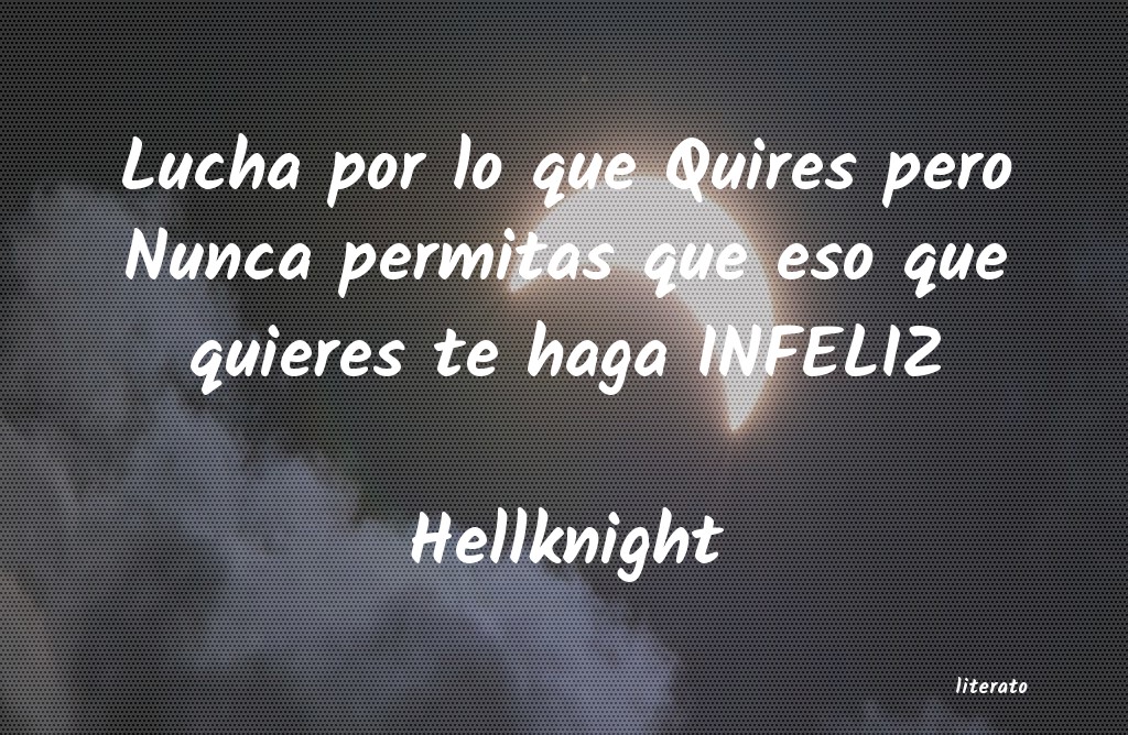 frases de Hellknight