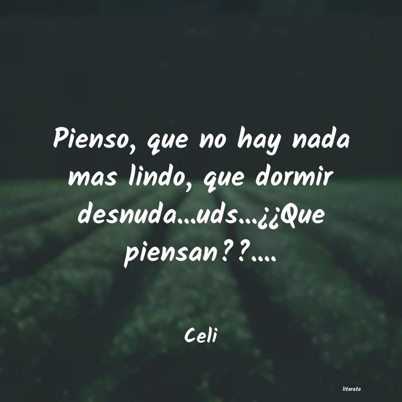 frases de Celi
