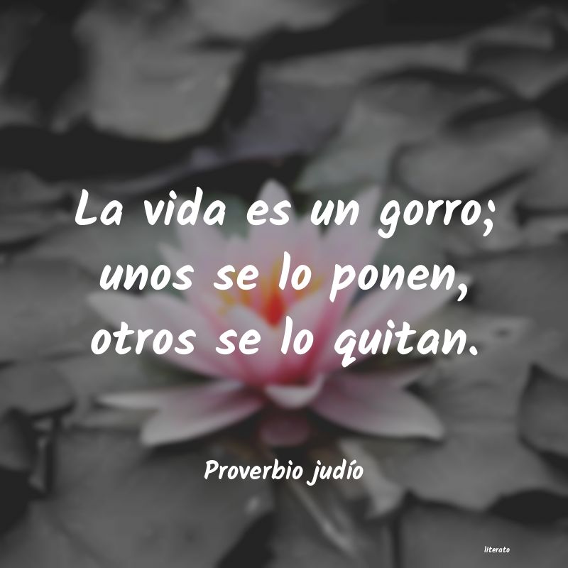 frases de Proverbio judÃo