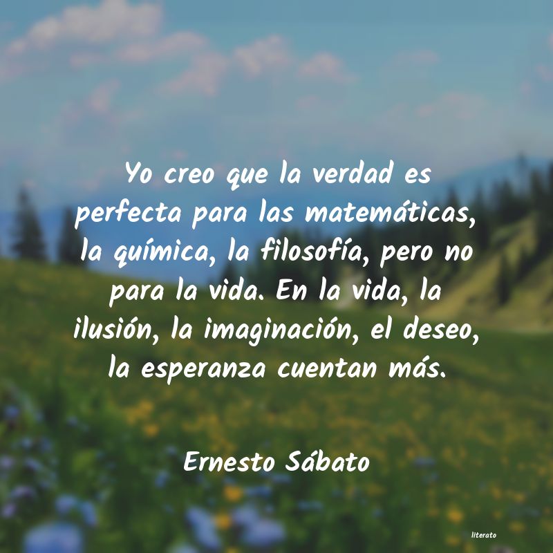 frases de Ernesto Sábato