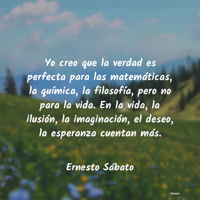 Frases de Ernesto Sábato