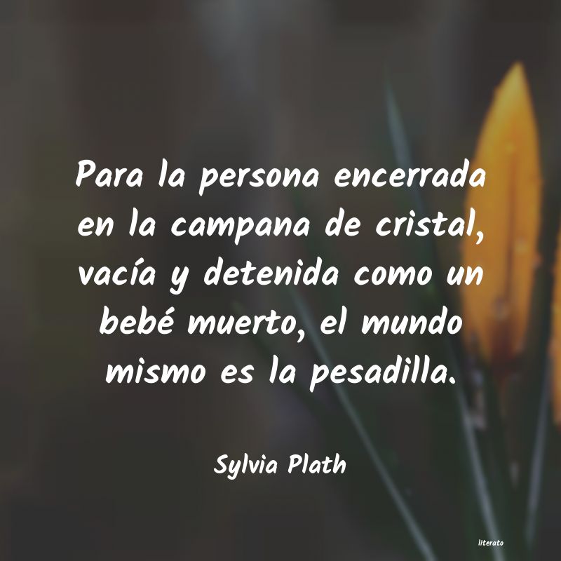 frases de Sylvia Plath