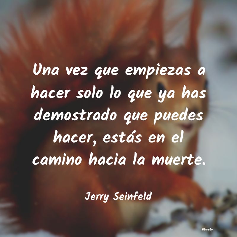 Frases de Jerry Seinfeld