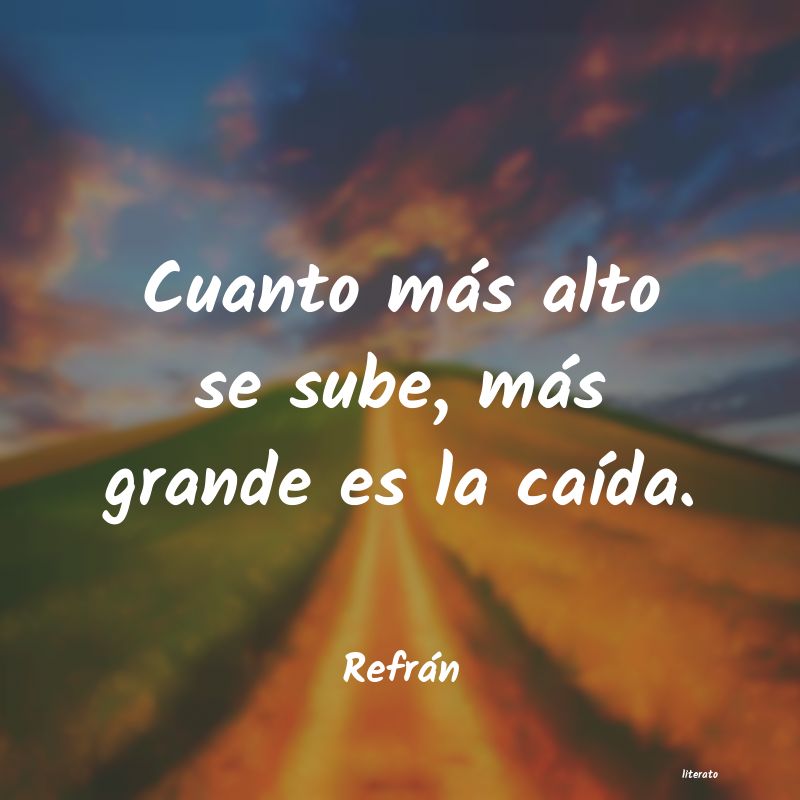 frases de Refrán