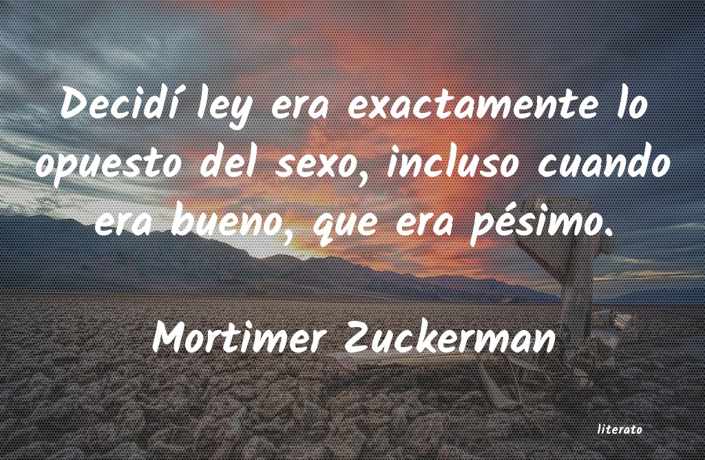 Frases de Mortimer Zuckerman