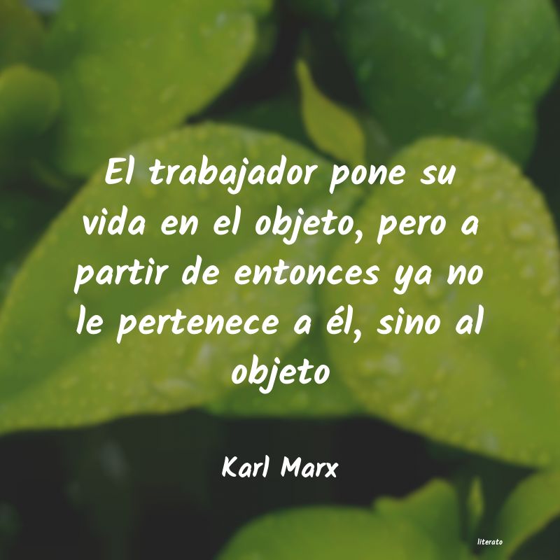 Frases de Karl Marx