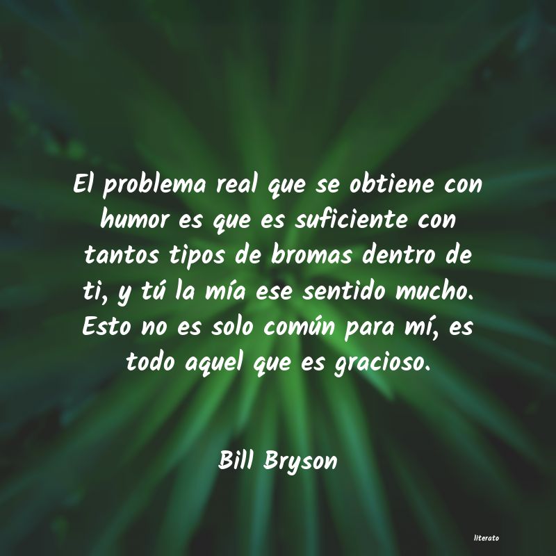 frases de Bill Bryson