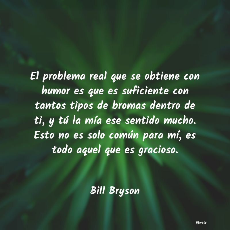 Frases de Bill Bryson