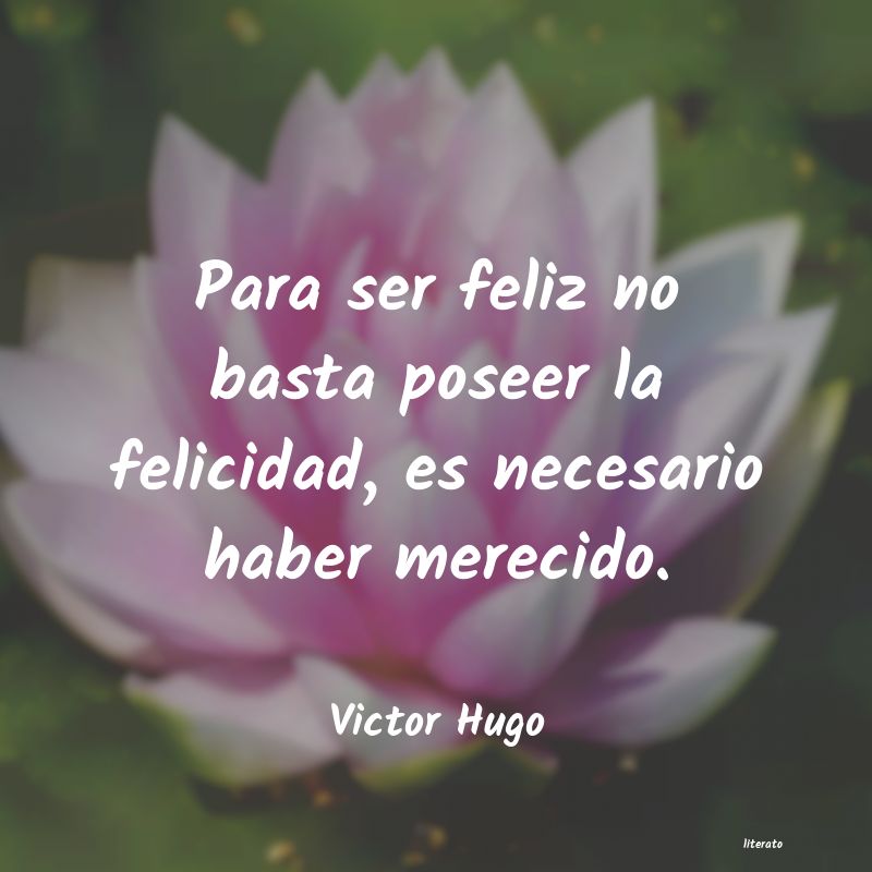 frases de Victor Hugo