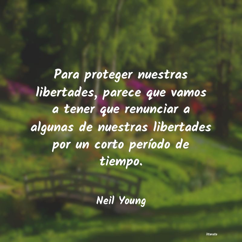 Frases de Neil Young