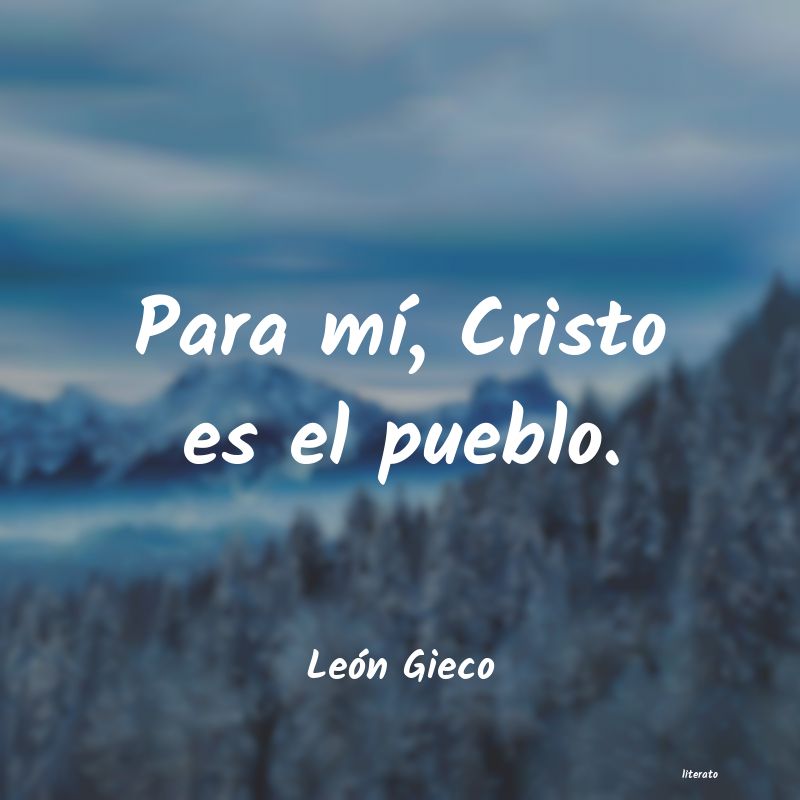 Frases de León Gieco