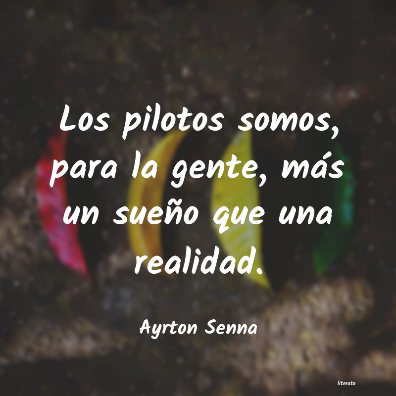 frases de Ayrton Senna