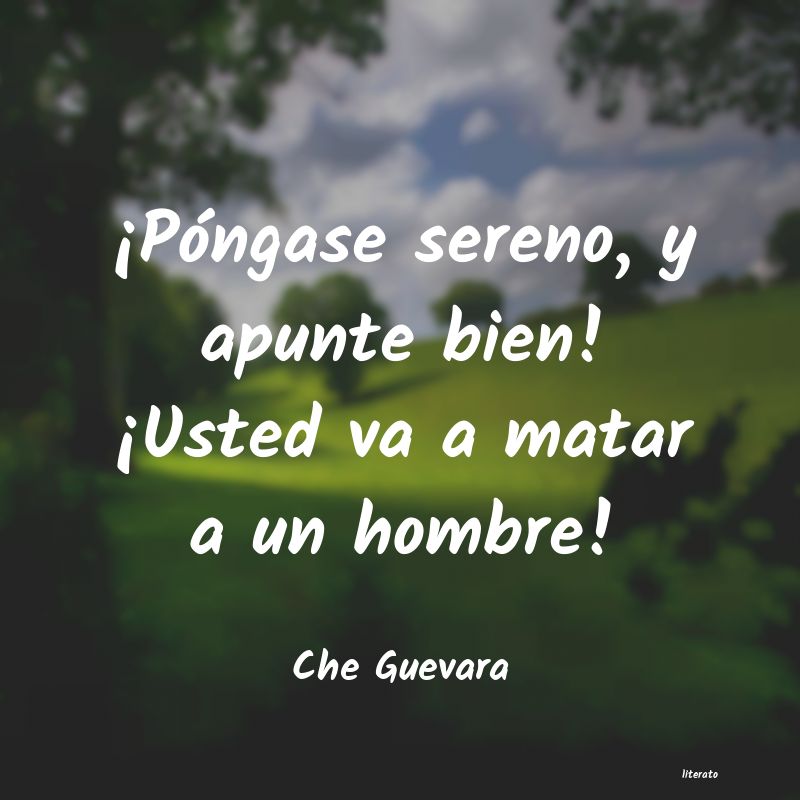 Frases de Che Guevara