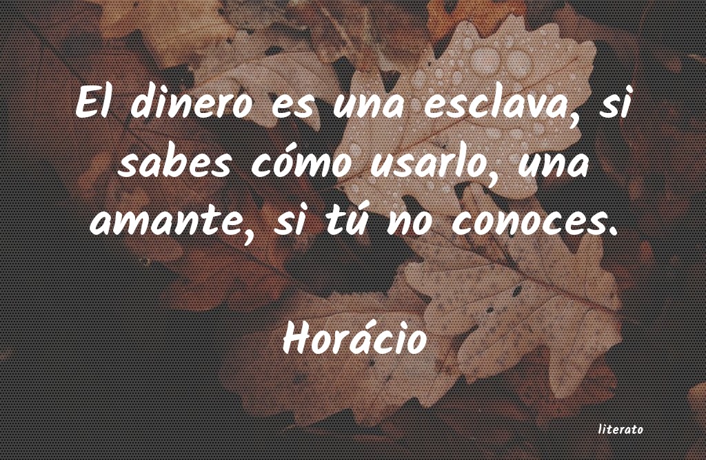 frases de Horácio