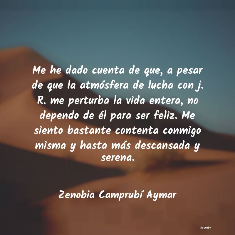Frases de Zenobia Camprubí Aymar