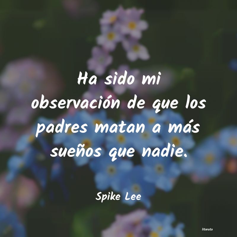 frases de Spike Lee