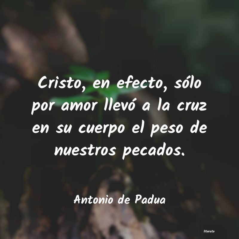 Frases de Antonio de Padua