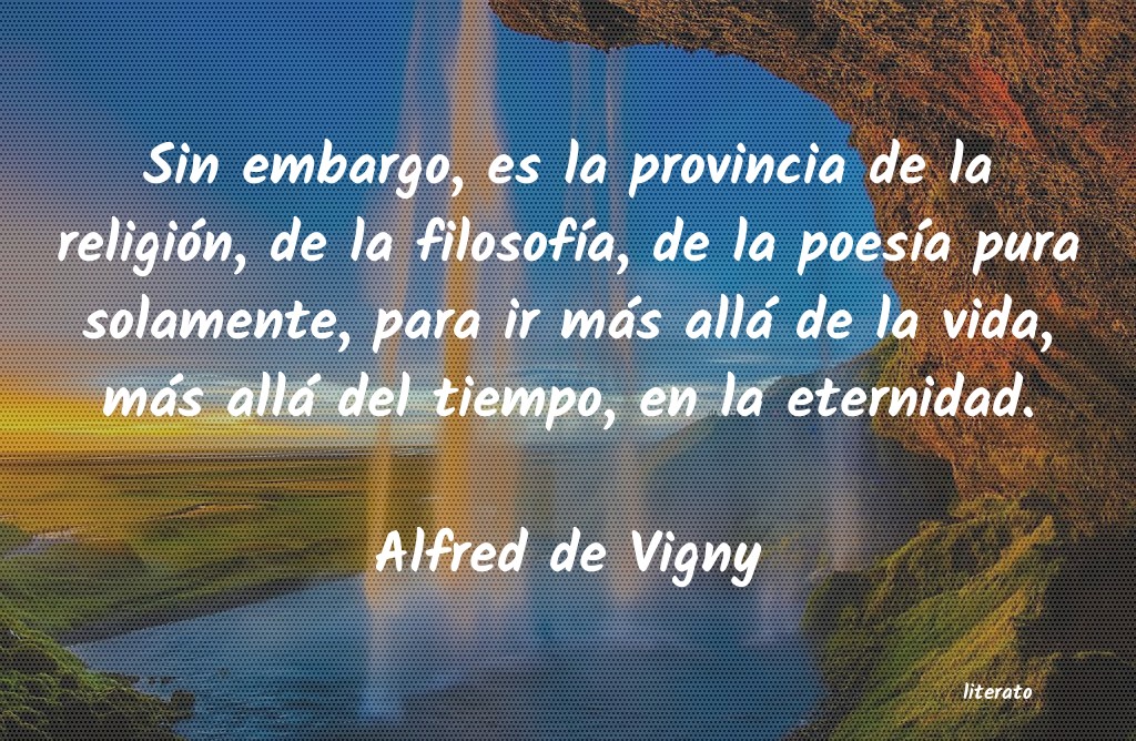 frases de Alfred de Vigny